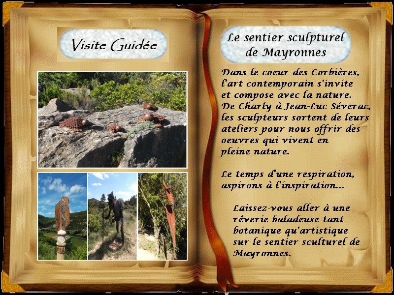 Sentier sculpturel de Mayronnes - V.L. Guide Touristique